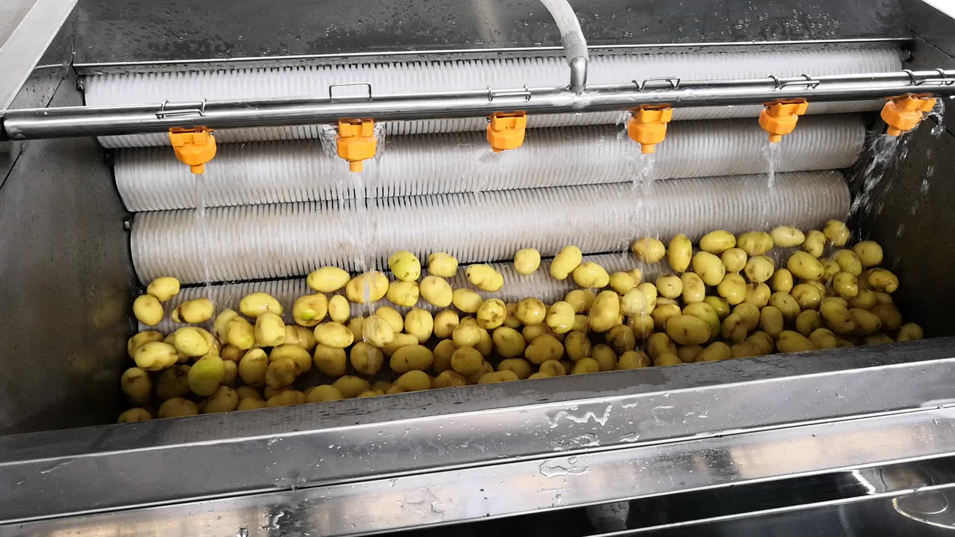 ماكينة تحضير وتقشير البطاطس